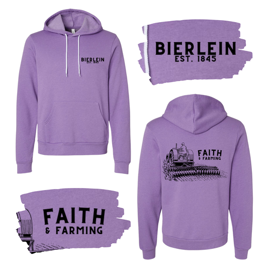 Bierlein Adult Hoodie: Tractor