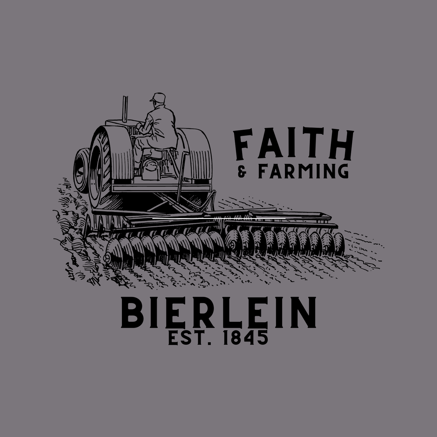 Bierlein Toddler Tee: Tractor