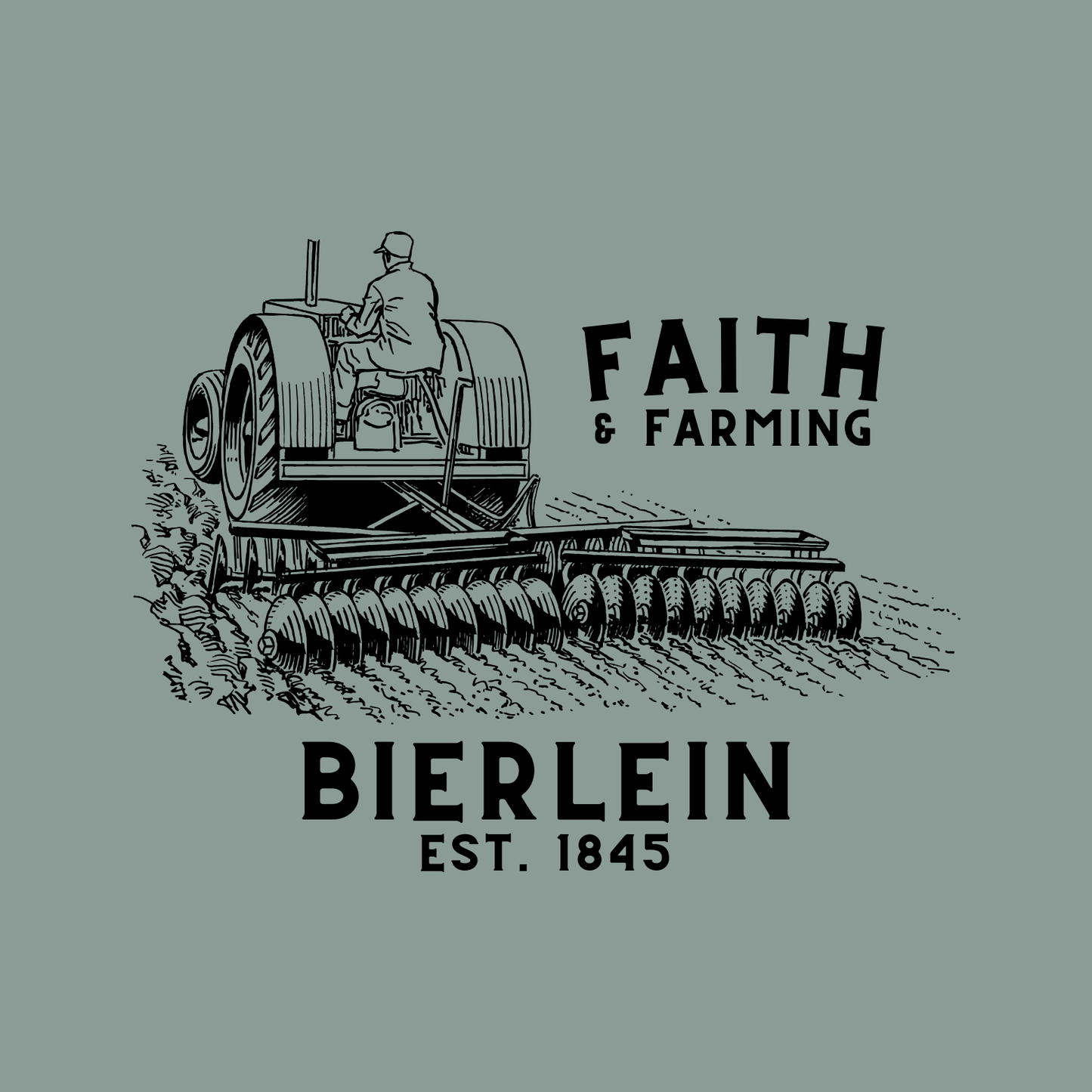 Bierlein Adult Tee: Tractor